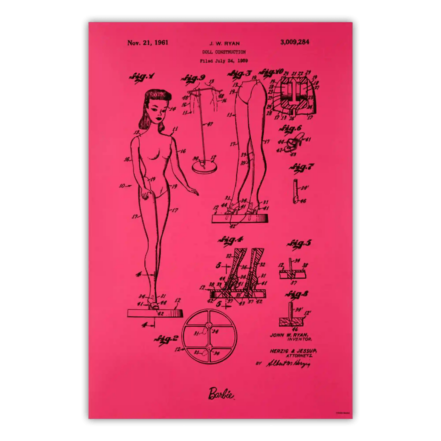 Art of Engineering Barbie® Print