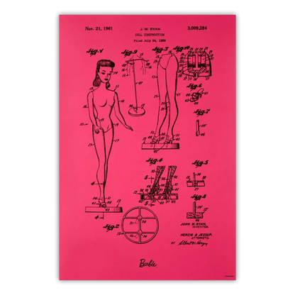 Art of Engineering Barbie® Print