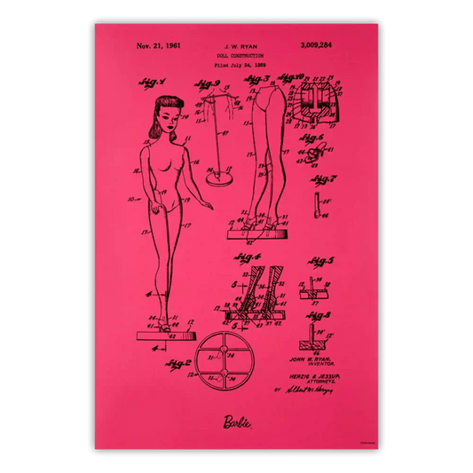 Art of Engineering Barbie® Print