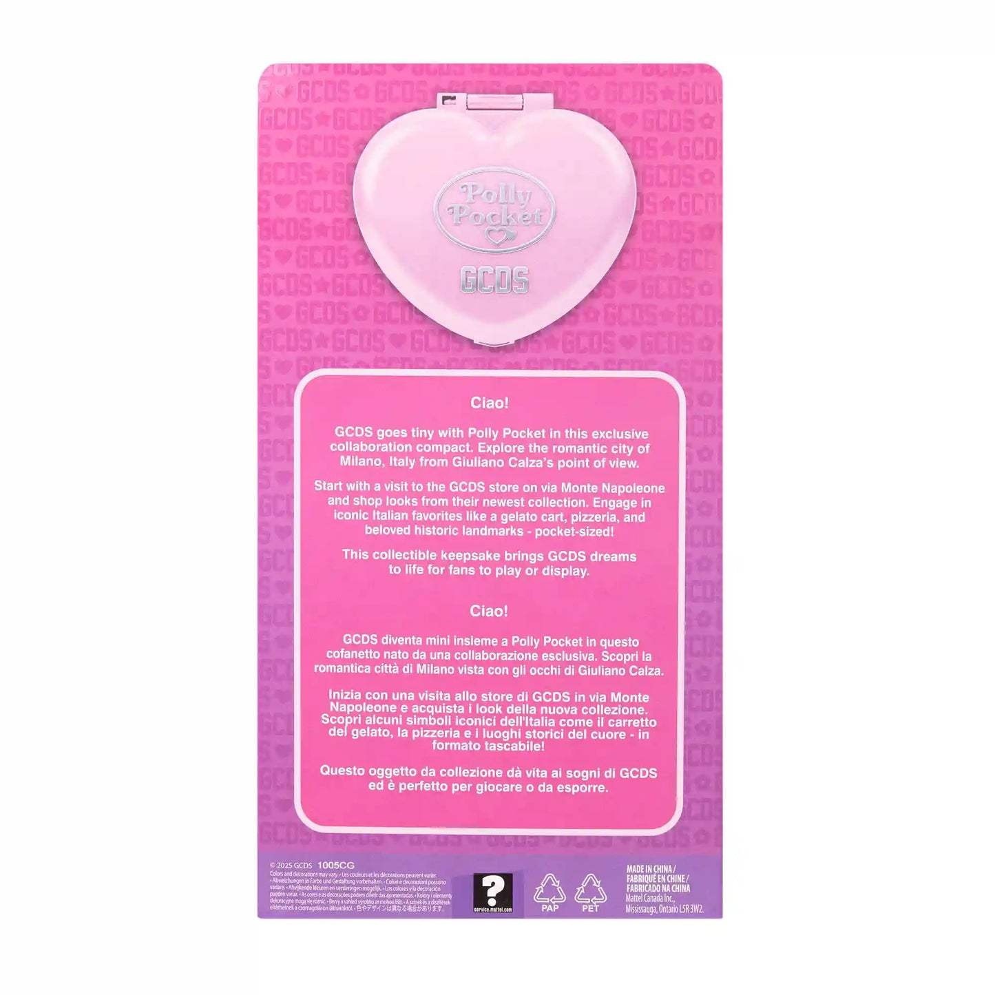 Polly Pocket x GCDS Compact