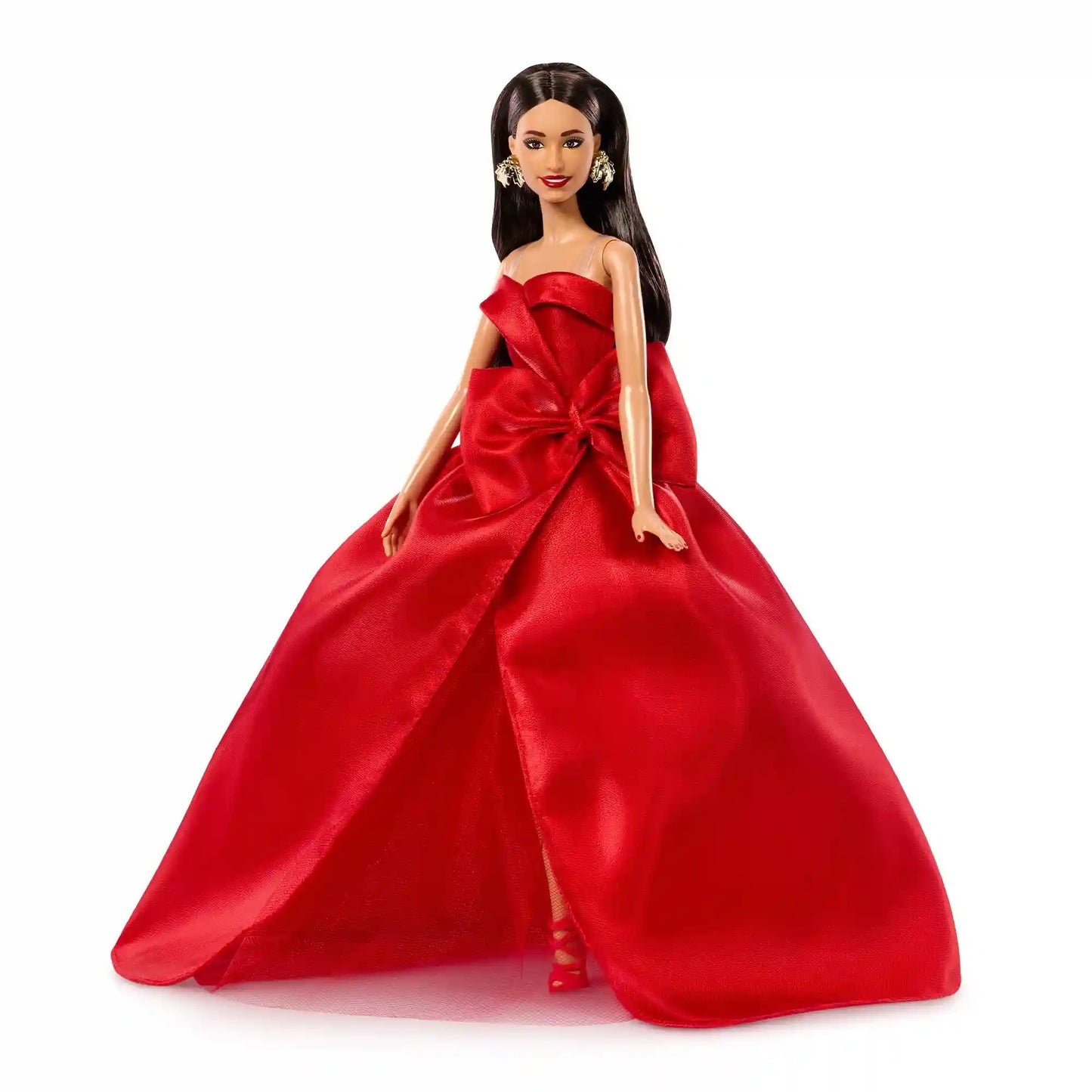 Barbie Signature 2026 Holiday Barbie Doll with Brown Hair
