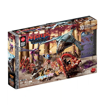 Mattel Brick Shop Masters of the Universe Eternia Flight Fight Building Set