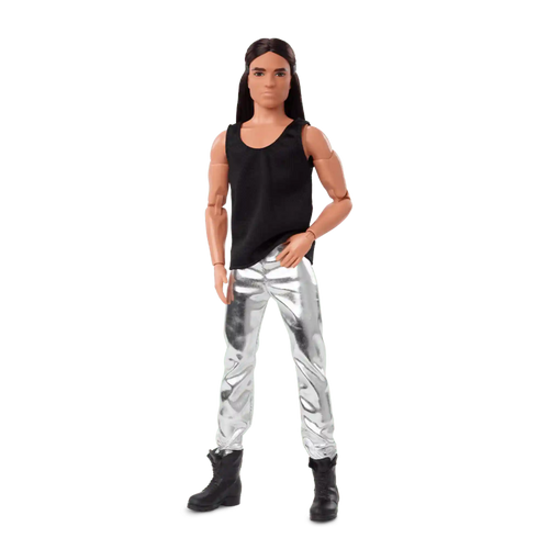Barbie Looks Doll (Ken Doll Long Brunette Hair)