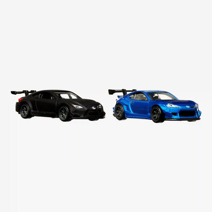 Hot Wheels Premium Car Culture 2-Pack – Lexus + Subaru 