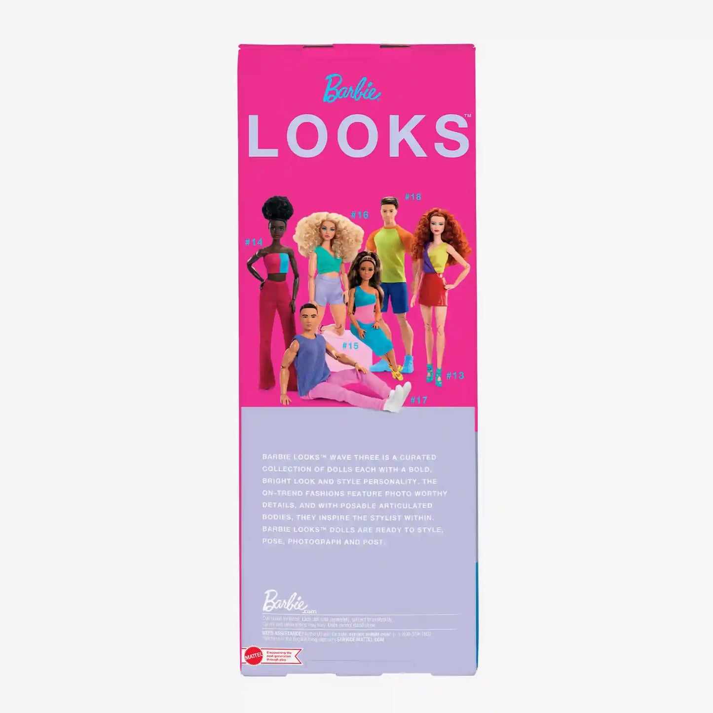 Barbie Looks Doll (Original, Curly Black Hair)