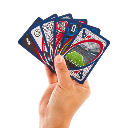 UNO Fandom NFL Houston Texans Game Deck