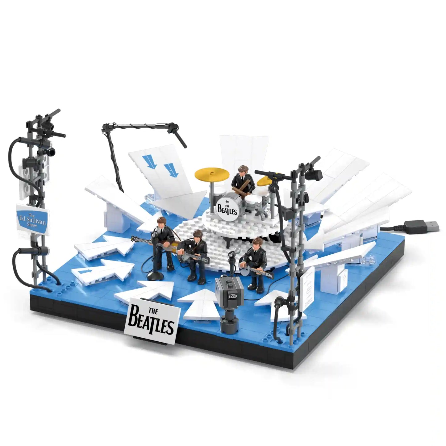 MEGA Showcase The Beatles 'Ladies and Gentlemen, The Beatles!' Building Toy Kit