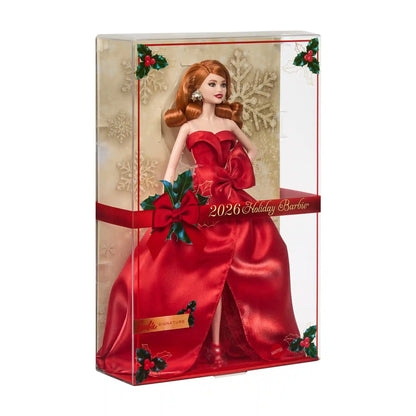 Barbie Signature 2026 Holiday Barbie Doll with Red Hair
