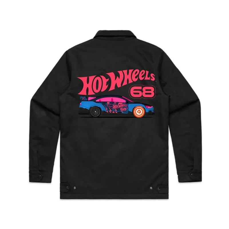 Hot Wheels x Mercedes Benz Black Work Jacket
