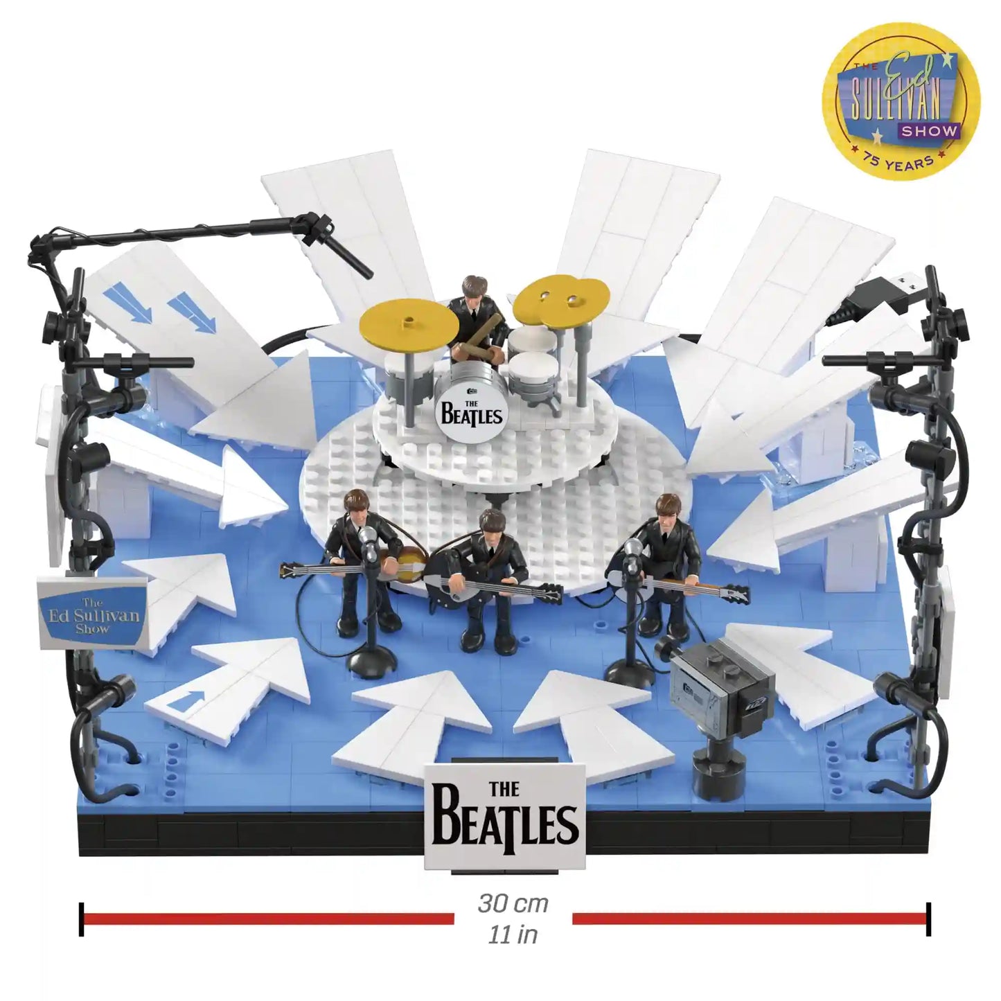 MEGA Showcase The Beatles 'Ladies and Gentlemen, The Beatles!' Building Toy Kit