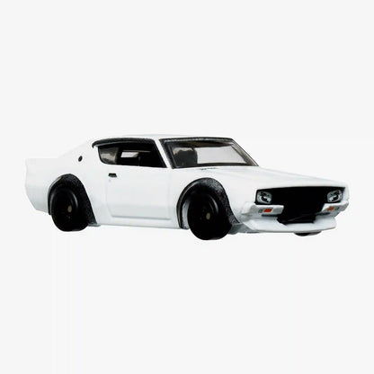 Hot Wheels Premium Collector Set, 3 Nissan Skyline Cars & 1 Transporter