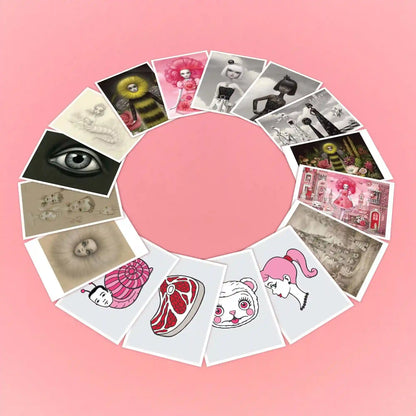 Mark Ryden x Barbie Postcards