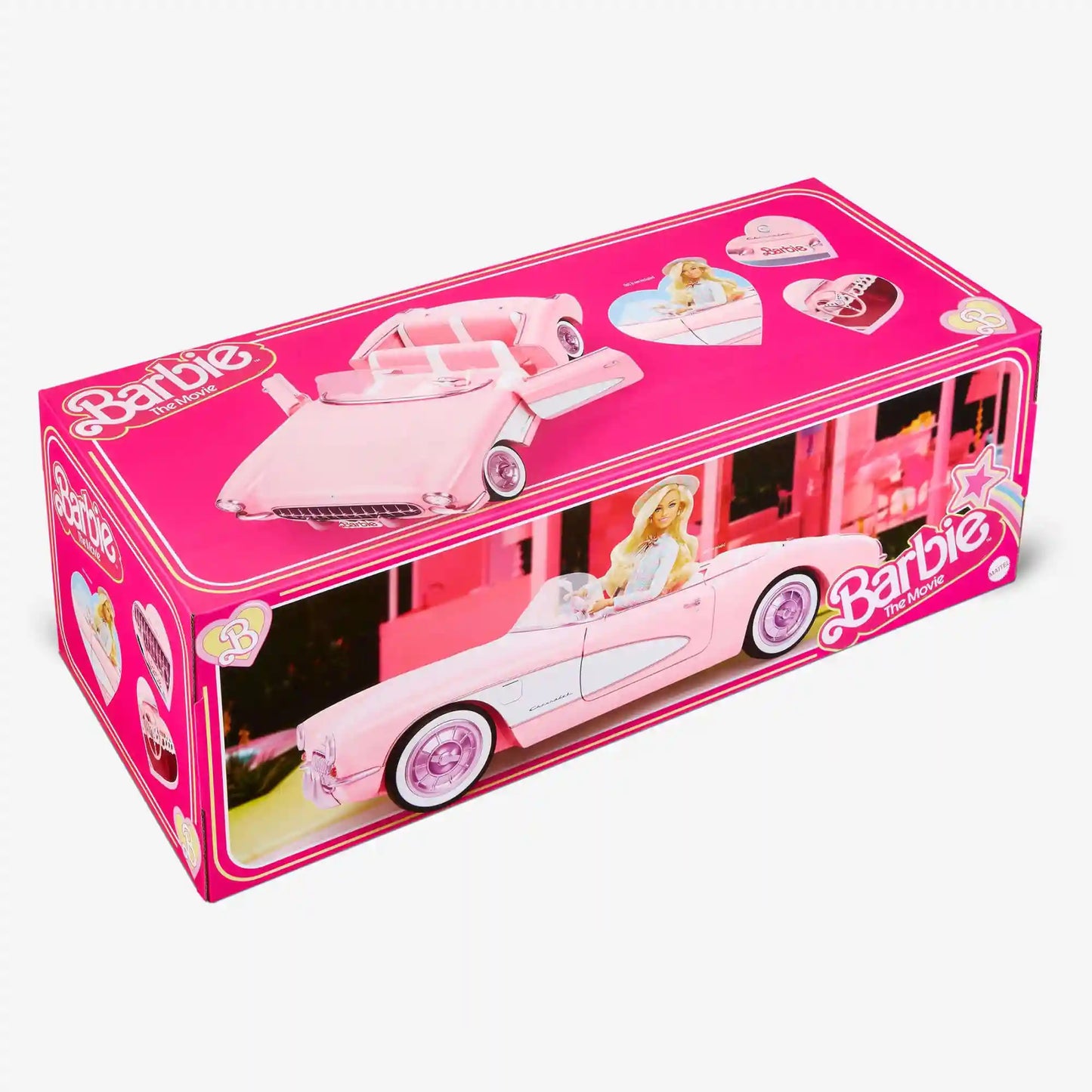 Barbie The Movie Pink Corvette Convertible