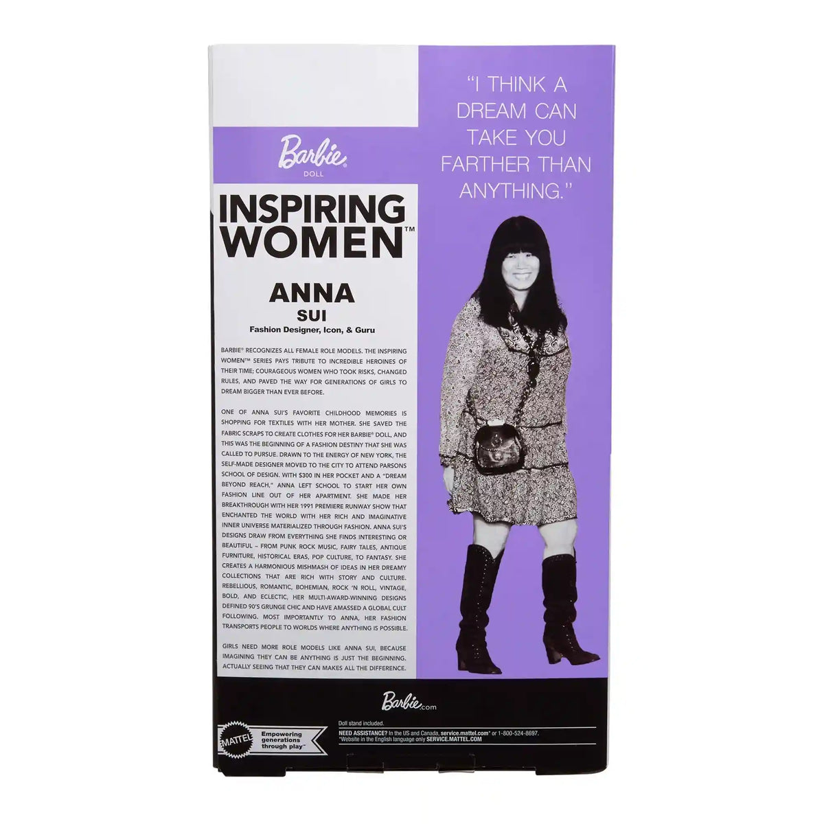 Barbie Inspiring Women Anna Sui Doll