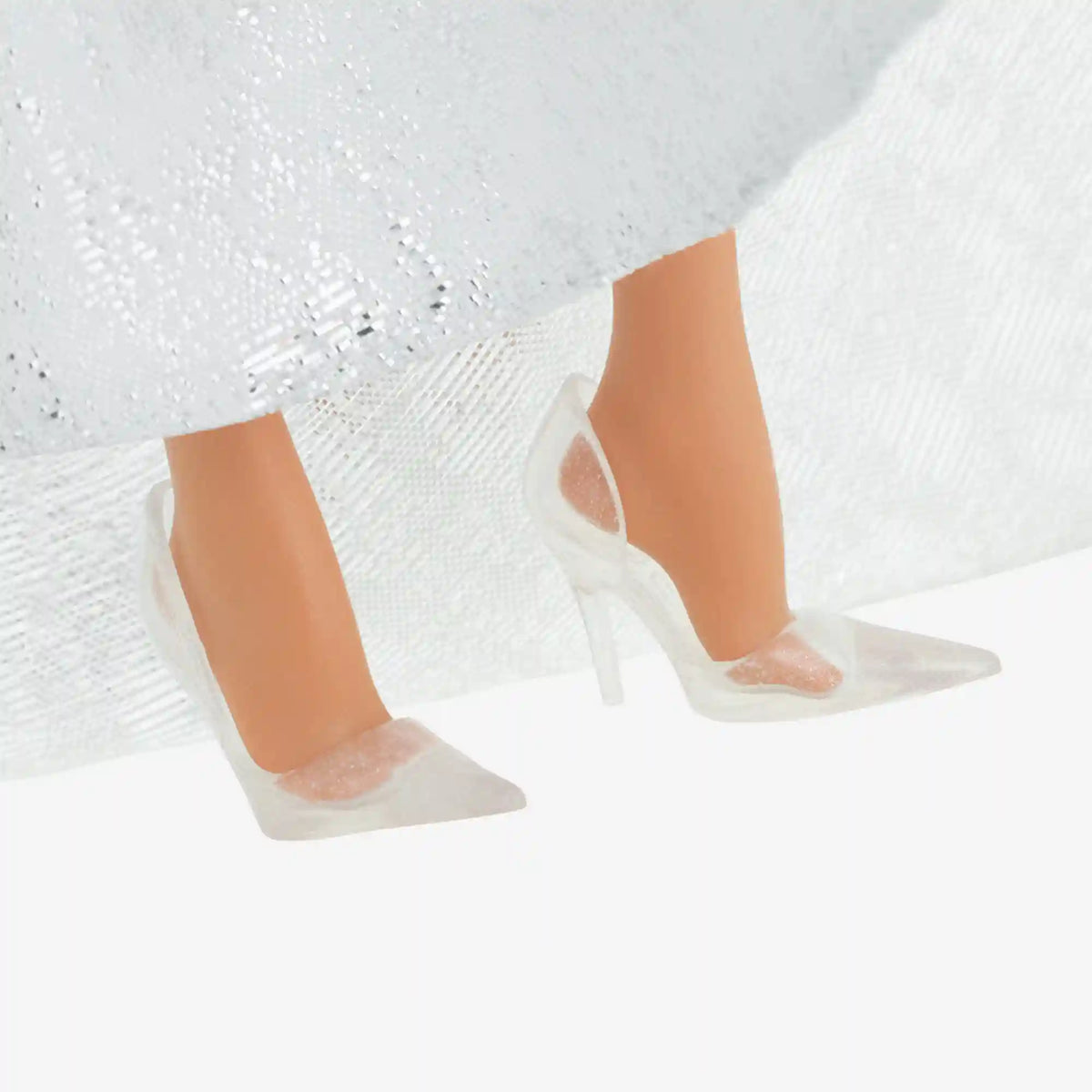 2021 Holiday Barbie Doll, Brunette Curly Hair