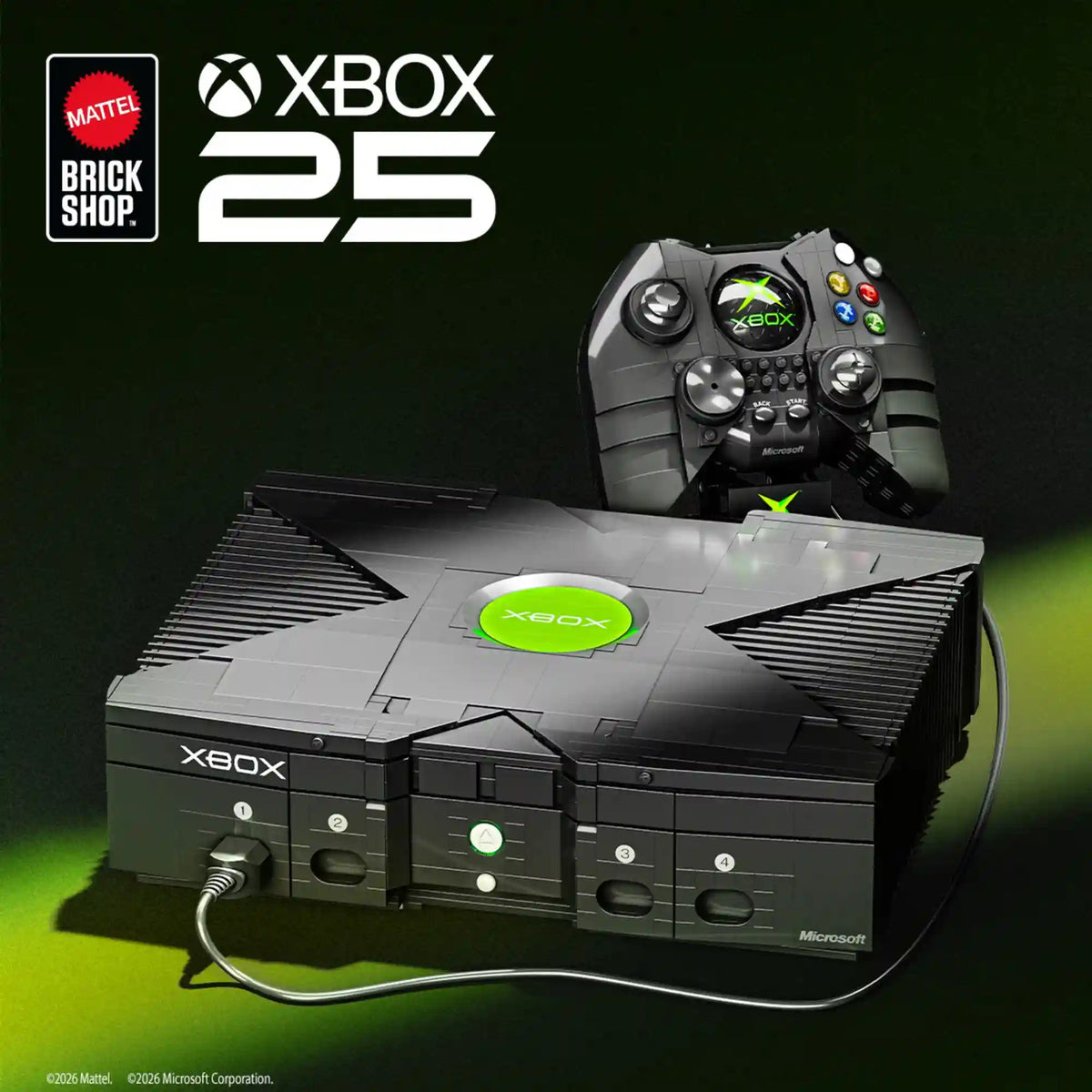 Mattel Brick Shop Microsoft XBOX Building Set