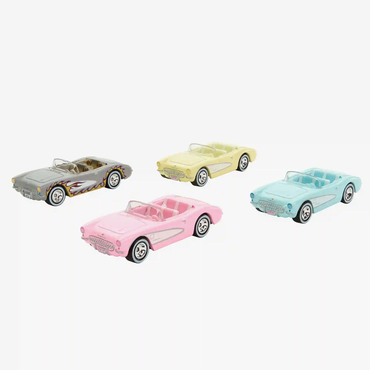 Barbie The Movie Hot Wheels Corvette 4-Pack
