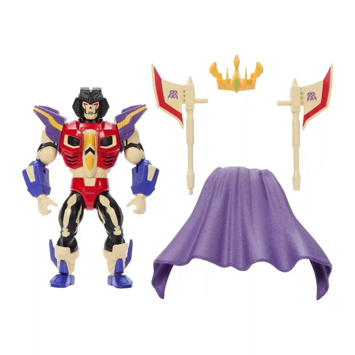 Masters of the Universe x Transformers Starscream Armor Scare Glow Action Figure