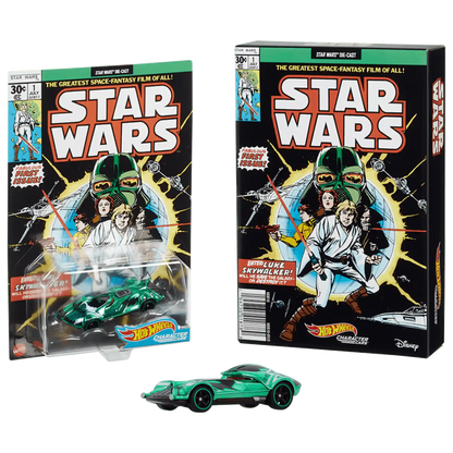 HOT WHEELS STAR WARS Green DARTH VADER