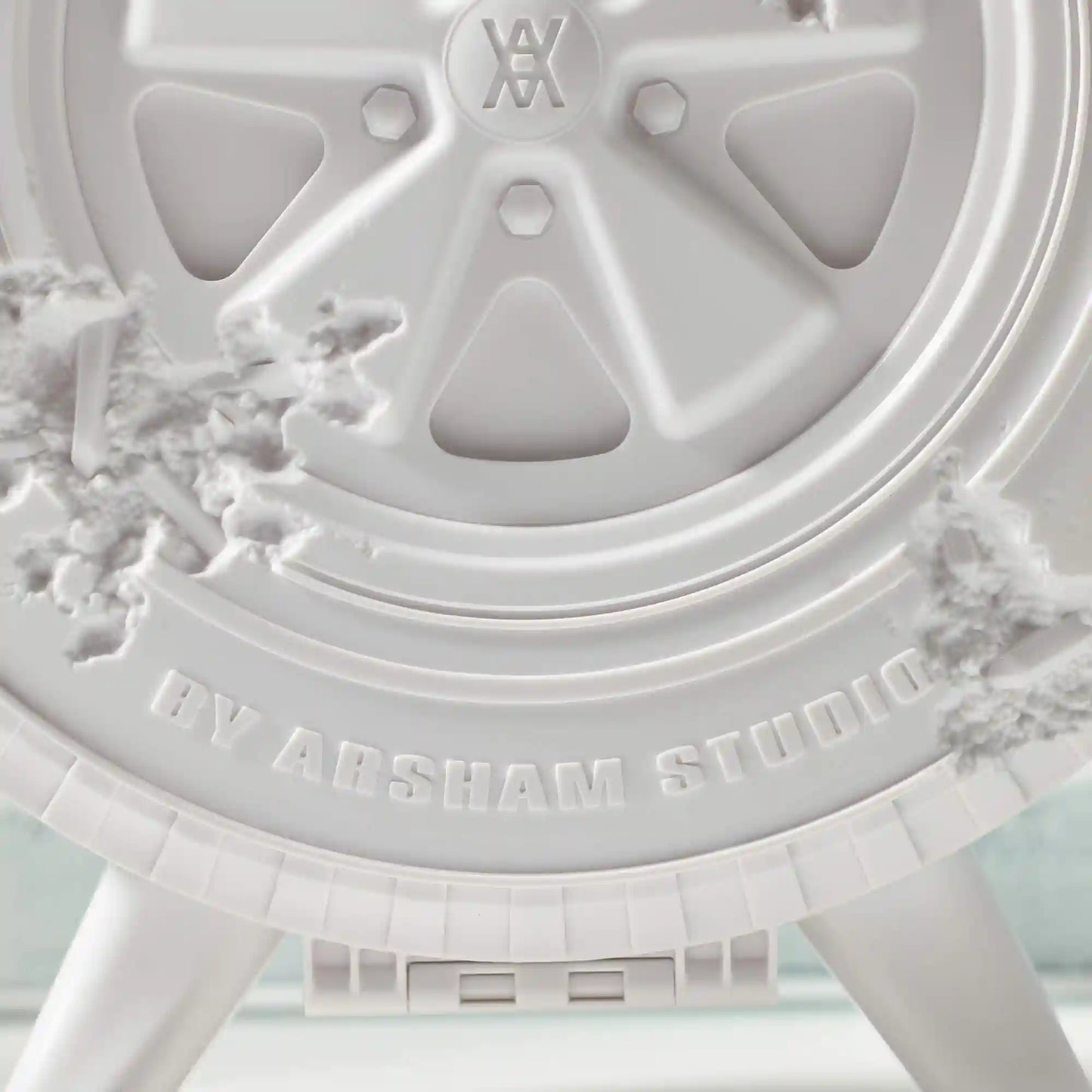 Hot Wheels x Daniel Arsham Eroded Porsche 930 and Rally Case