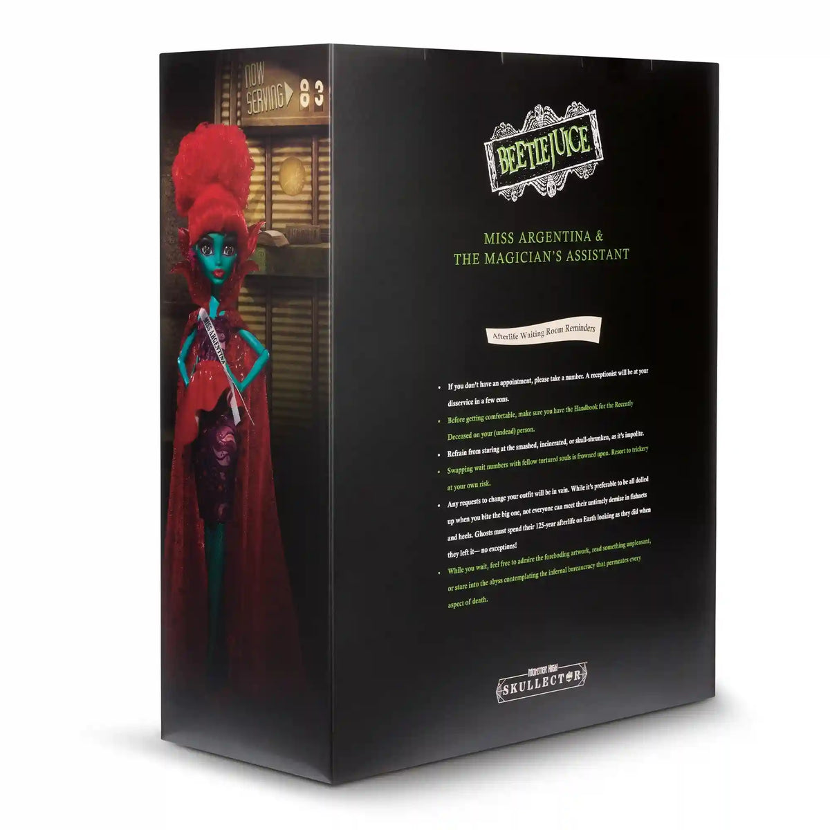 Monster High Beetlejuice Waiting Room 2-Pack
