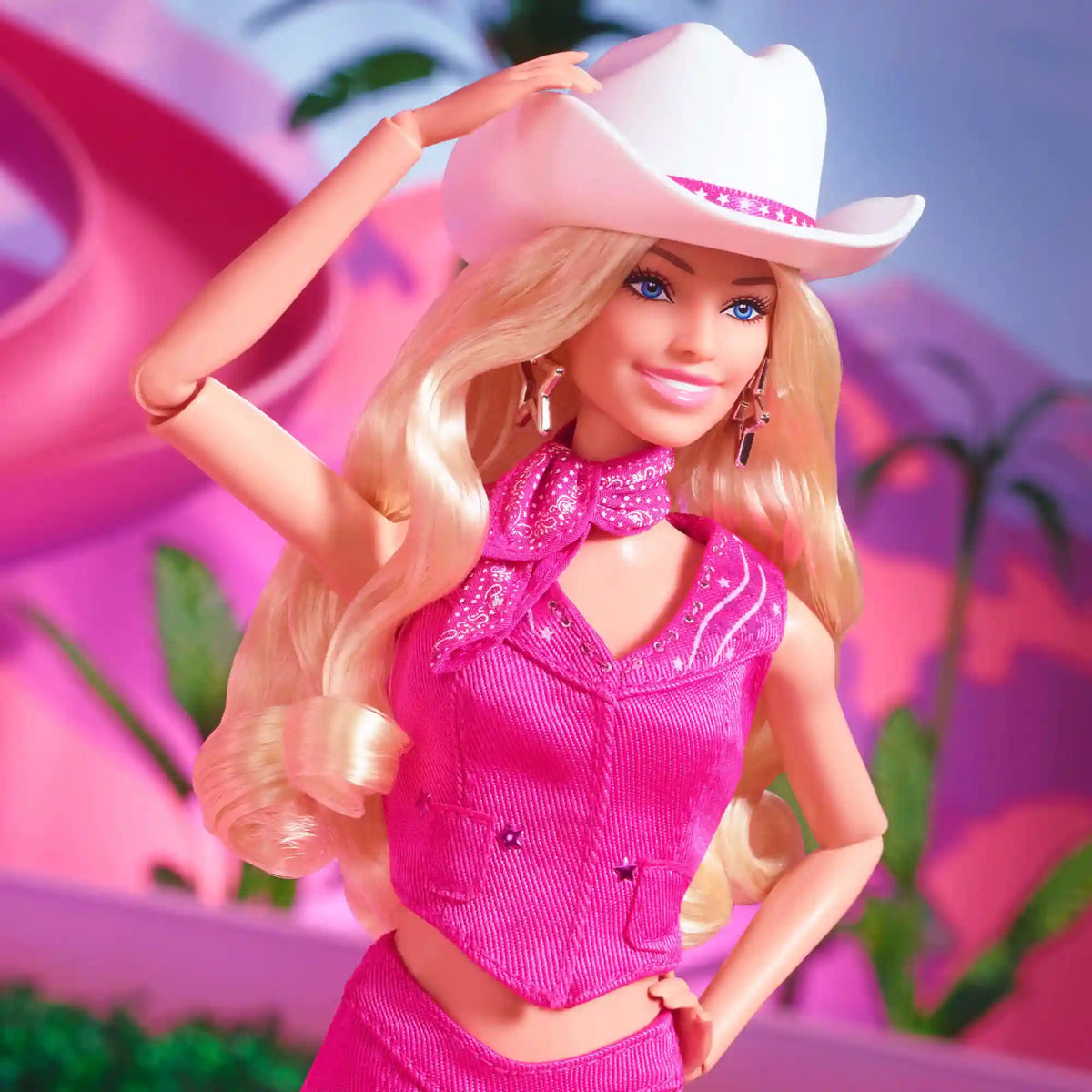 Barbie in Pink Western Outfit – Barbie The Movie