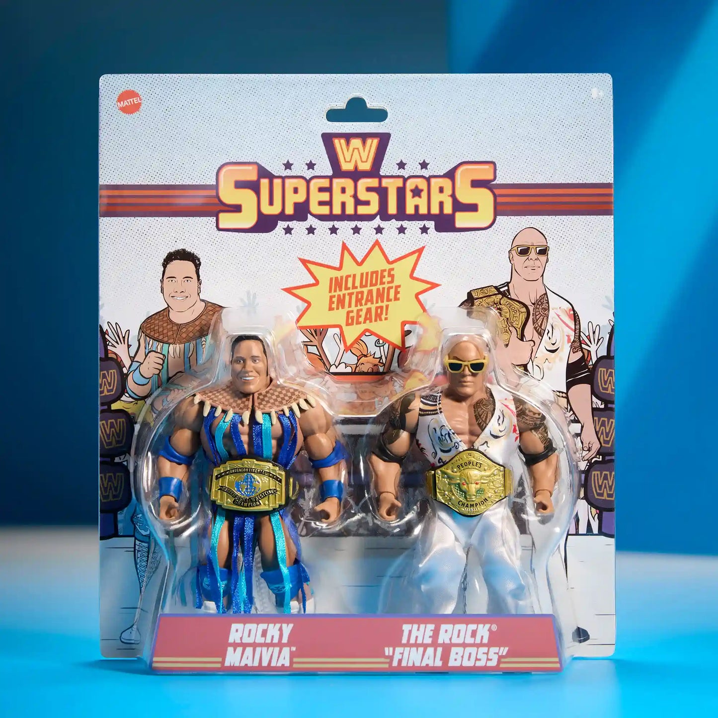 WWE Superstars Rocky Maivia and The Rock 2-Pack