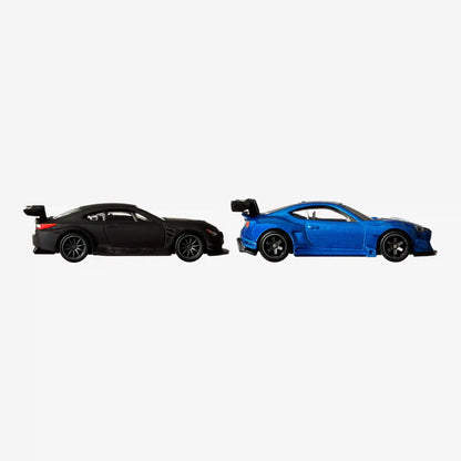 Hot Wheels Premium Car Culture 2-Pack – Lexus + Subaru 