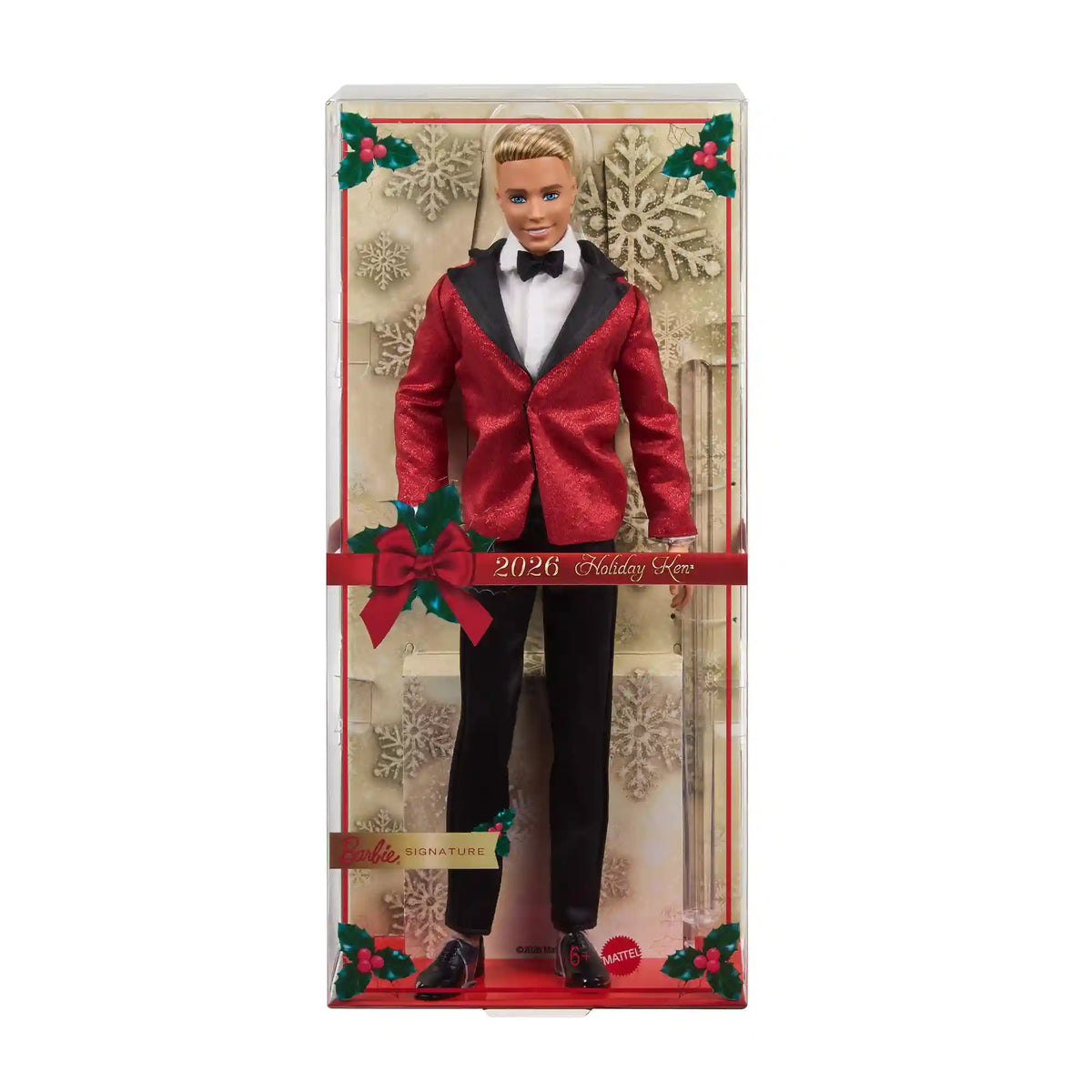 Barbie Signature 2026 Holiday Ken Doll with Blonde Hair