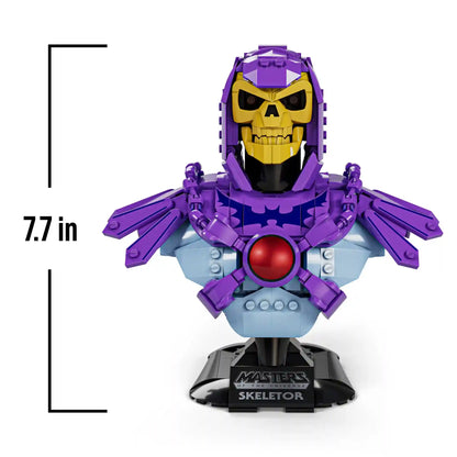 Mattel Brick Shop Masters of the Universe Buildable Skeletor Bust
