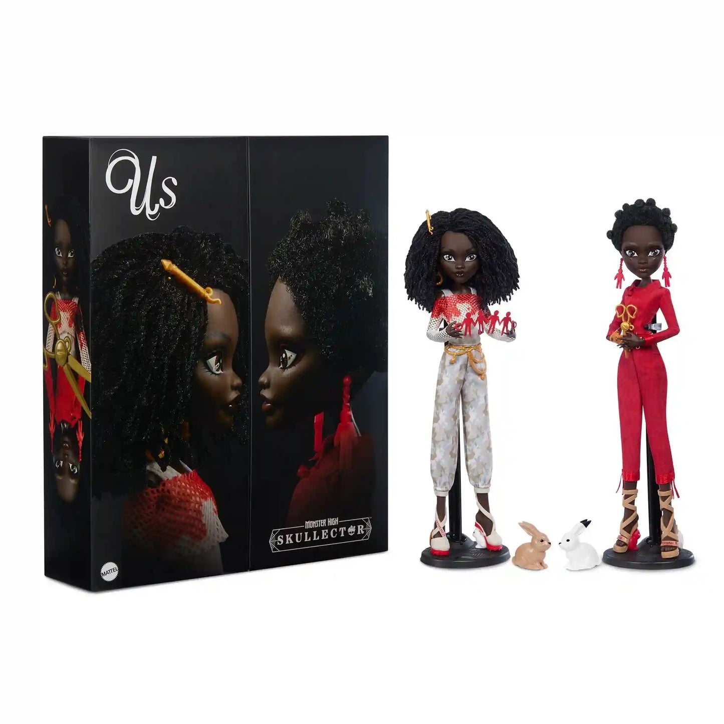 Monster High Skullector Us Dolls – Adelaide and Red 2-Pack