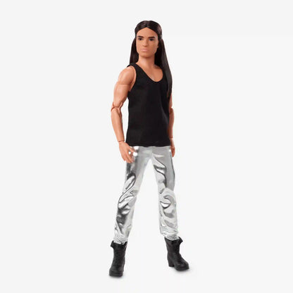 Barbie Looks Doll (Ken Doll Long Brunette Hair)