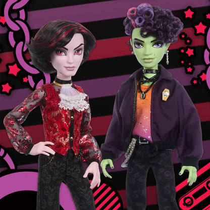 Monster High Kieran Valentine and Spelldon Cauldronello Dolls 2-Pack