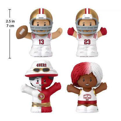 Little People Collector San Francisco 49ers Alternate Jersey Figure Set
