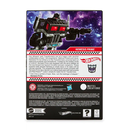 Hot Wheels Transformers Nemesis Prime