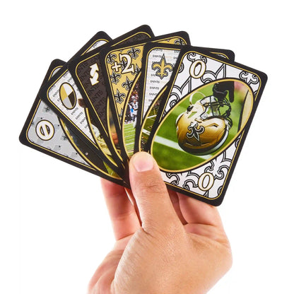 UNO Fandom NFL New Orleans Saints Game Deck