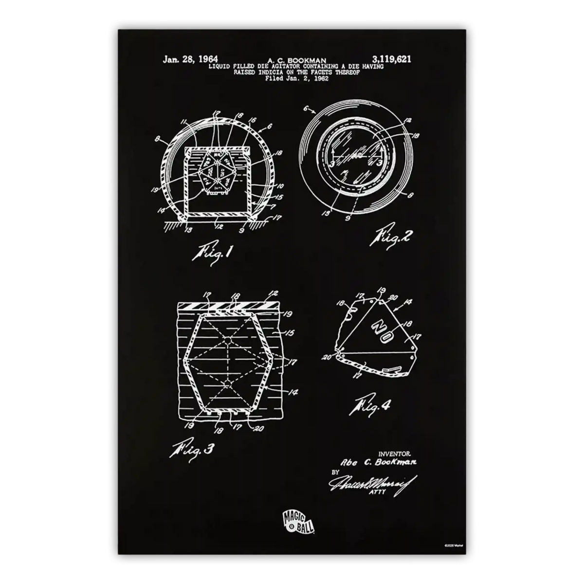 Art of Engineering Magic 8 Ball Print