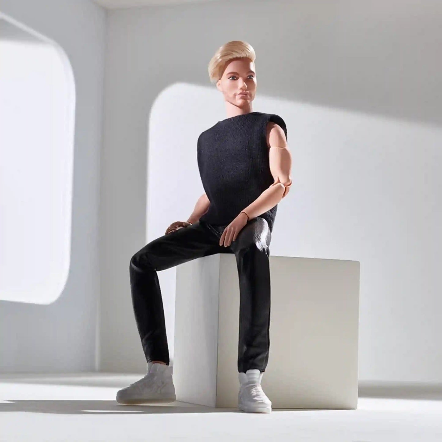 Barbie Looks Ken Doll (Blonde with Facial Hair)