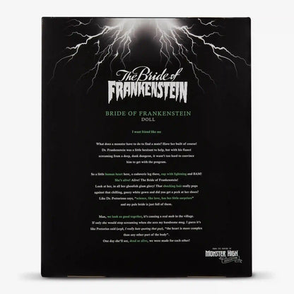 Frankenstein & Bride of Frankenstein Monster High Skullector Doll Set