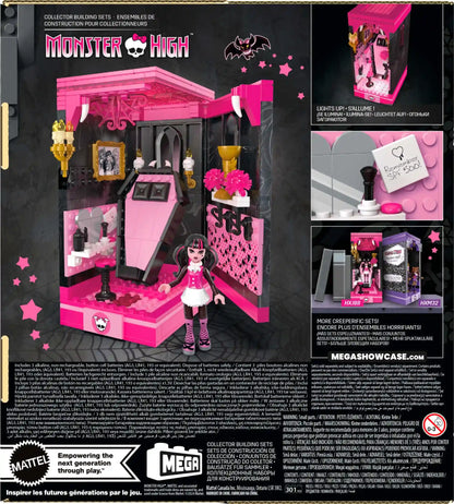 MEGA Monster High Draculaura's Boo-k Crypt Building Toy Kit