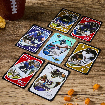 UNO Fandom NFL Baltimore Ravens Game Deck
