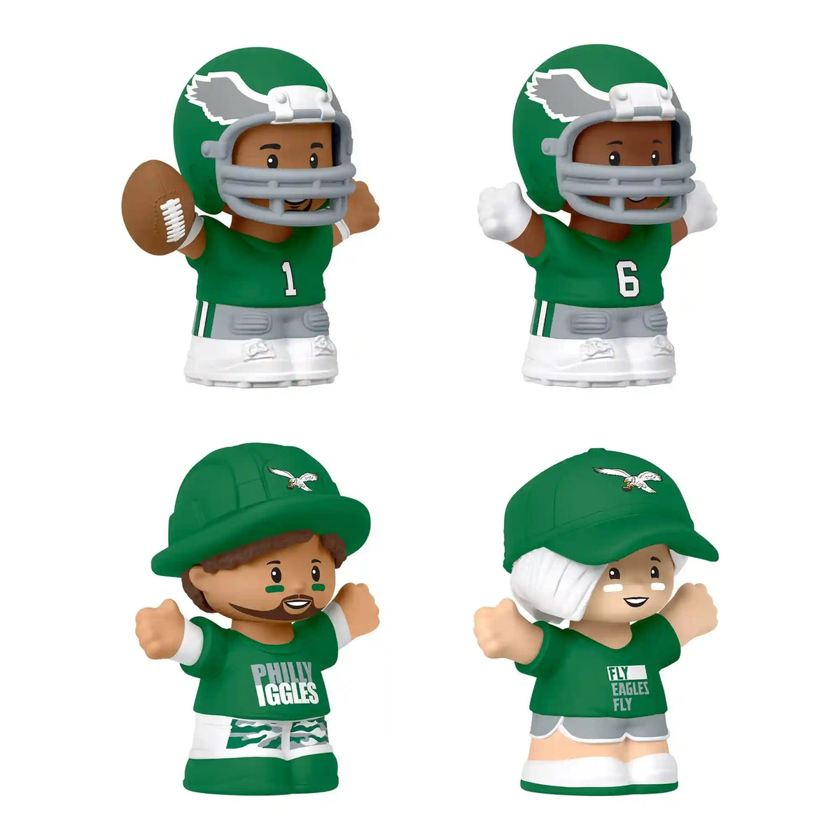 Little People Collector Philadelphia Eagles Alternate Jersey Figure Set