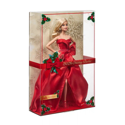 Barbie Signature 2026 Holiday Barbie Doll with Blonde Hair