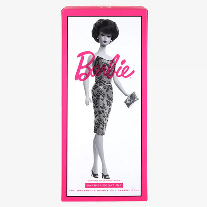 1961 Brownette Bubble Cut Barbie Doll Reproduction