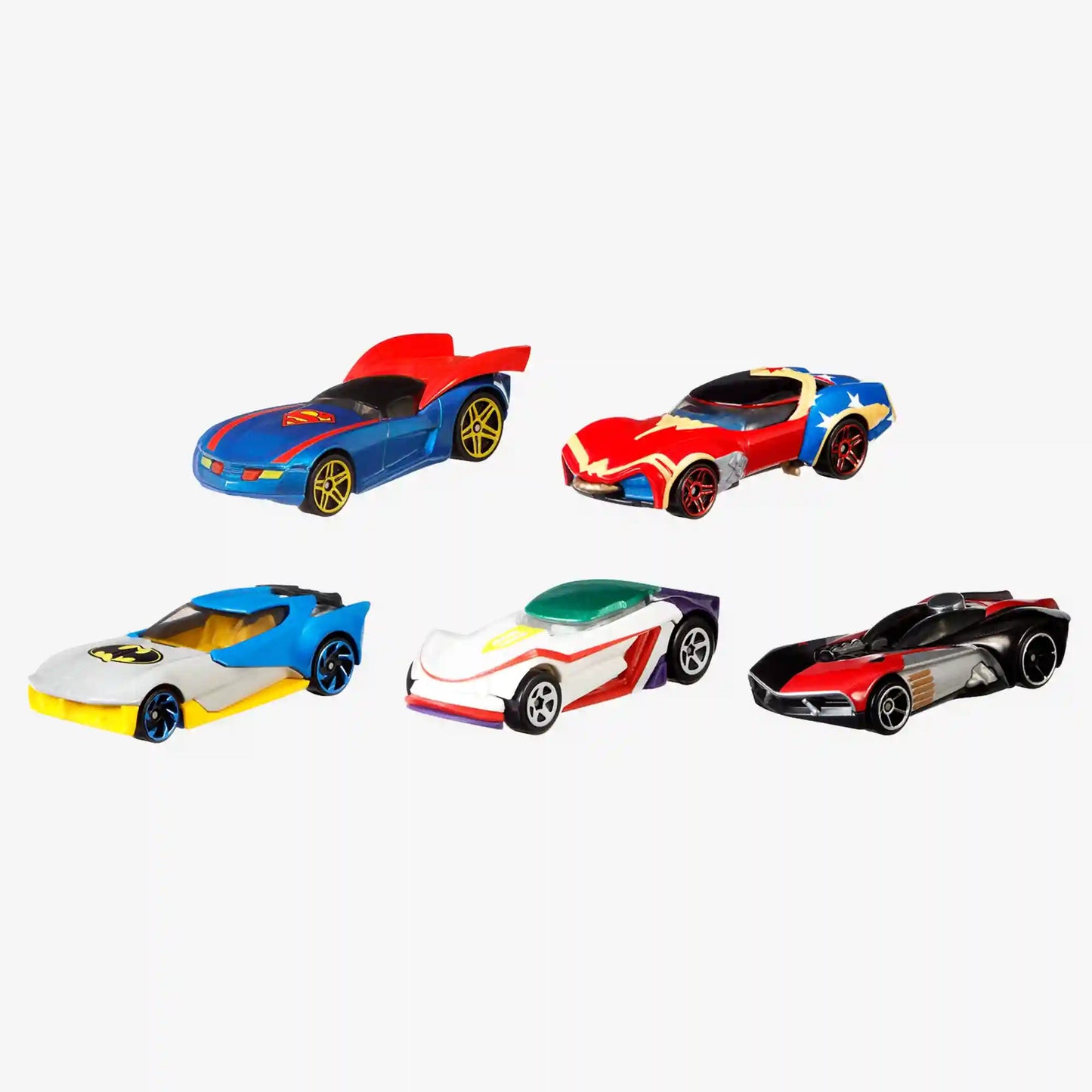 Hot Wheels DC Character Car 5-Pack