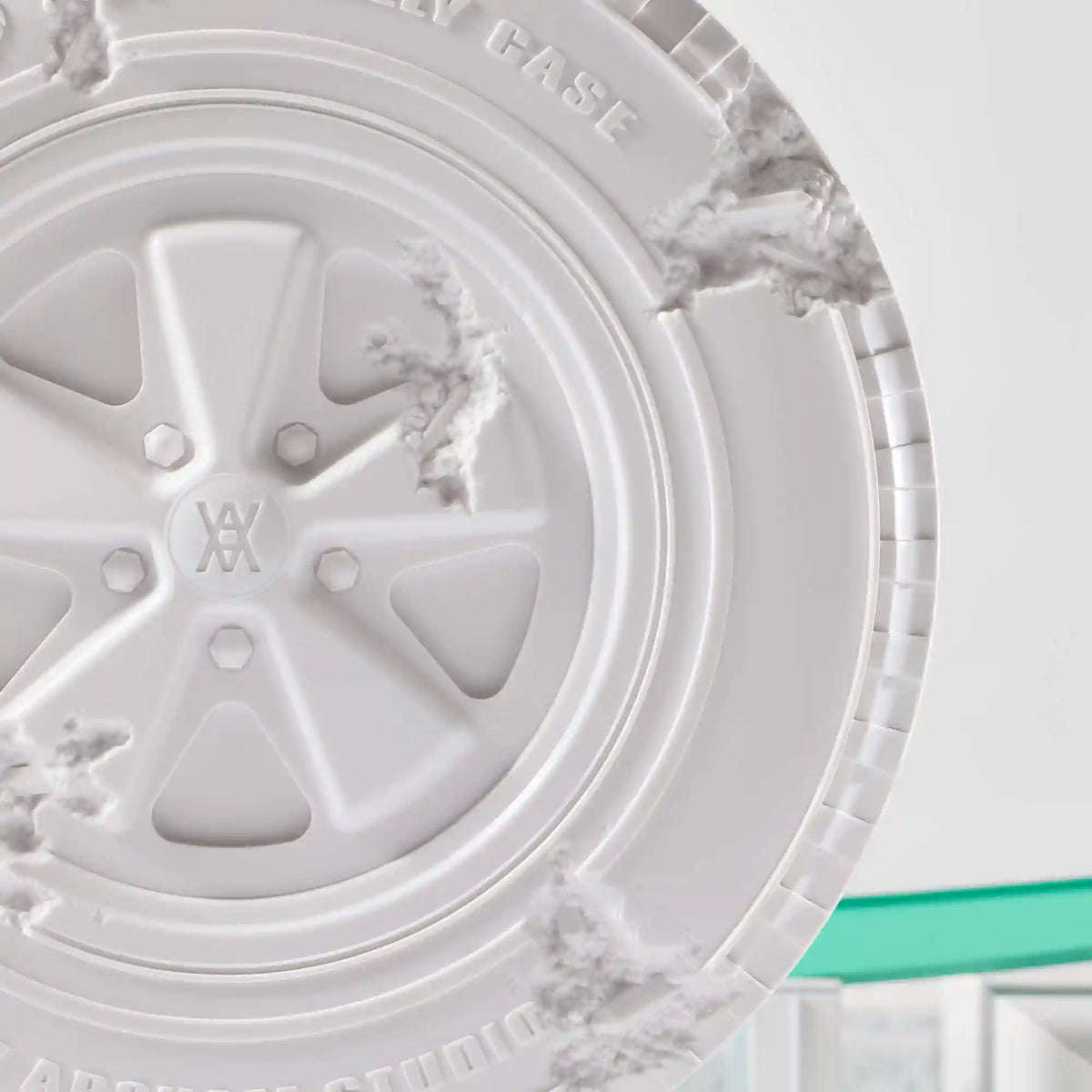 Hot Wheels x Daniel Arsham Eroded Porsche 930 and Rally Case