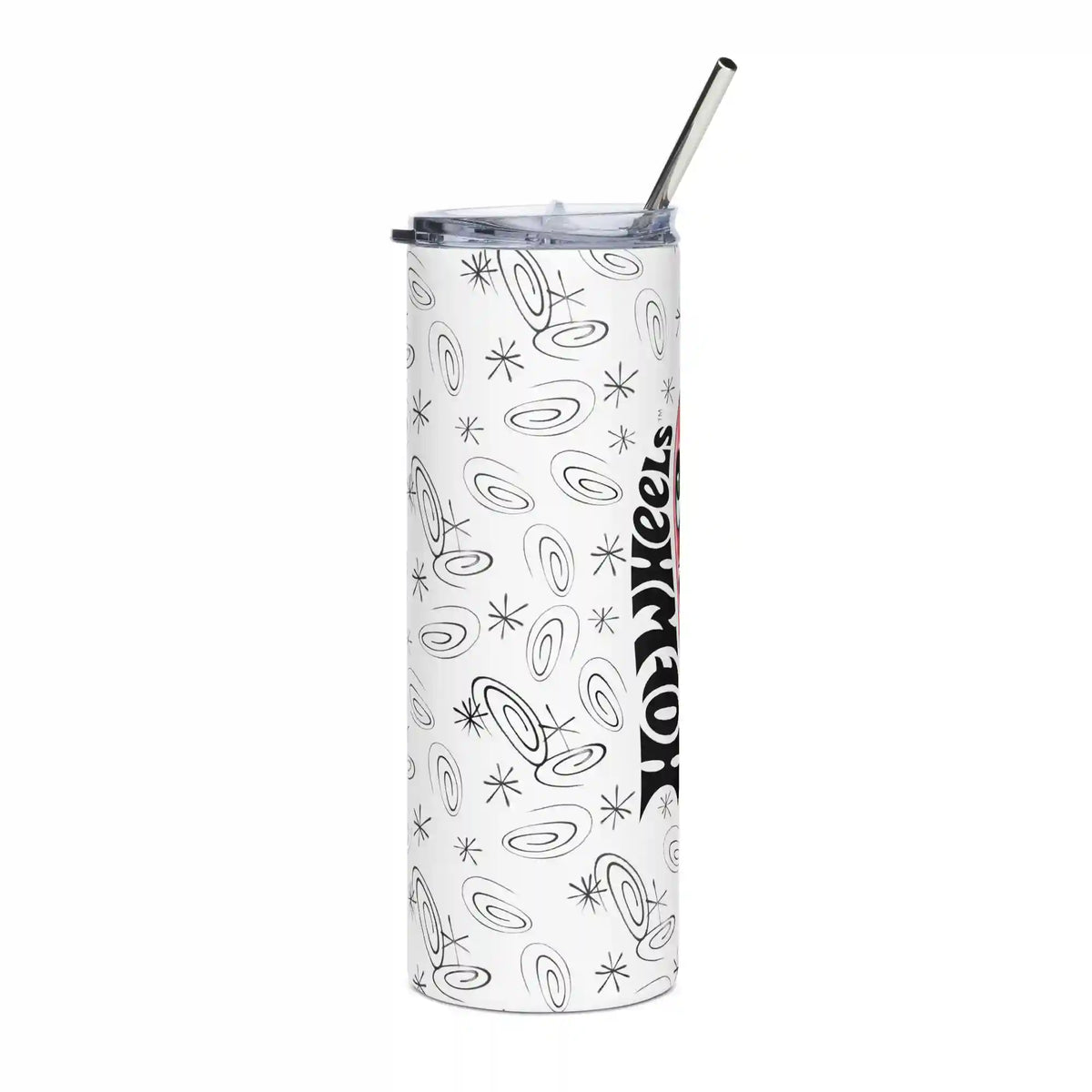Hot Wheels x Kenny Scharf White Tumbler