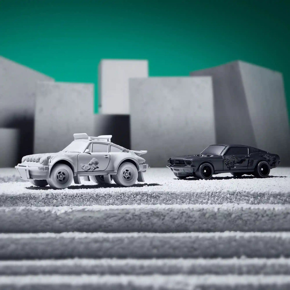 Hot Wheels x Daniel Arsham Eroded Porsche Safari