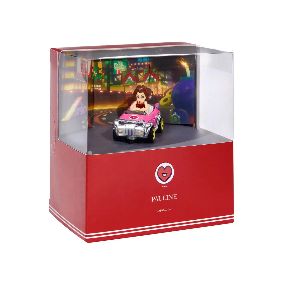 Hot Wheels Mario Kart Pauline Vehicle