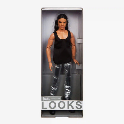 Barbie Looks Doll (Ken Doll Long Brunette Hair)